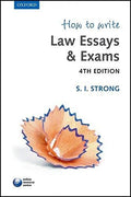 How To Write Law Essays & Exams, 4th Ed. - MPHOnline.com