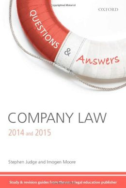 Questions & Answers Revision Guide Company Law 2014 & 2015 - MPHOnline.com