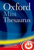 Oxford Mini Thesaurus, Fourth Edition - MPHOnline.com