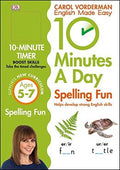 10 Minutes A Day Spelling Fun Key Stage 1 Ages 5-7 - MPHOnline.com