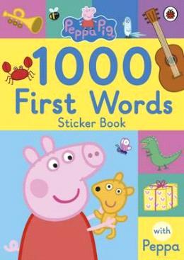 Peppa Pig: 1000 First Words Sticker Book - MPHOnline.com