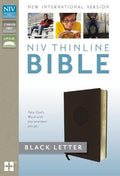 Niv, Thinline Bible, Brown - MPHOnline.com