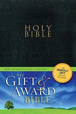 NIV Gift Award Bible - Black Softcover - MPHOnline.com