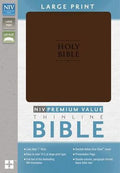 NIV Premium Value Thinline Bible, Large Print [Imitation Leather] - MPHOnline.com