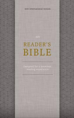 NIV, Reader's Bible, Cloth over Board, Gold/Gray - MPHOnline.com