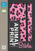 NIV, Animal Print (Leopard, Pink) [Imitation Leather] - MPHOnline.com