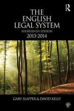 The English Legal System 2013-2014, 14E - MPHOnline.com