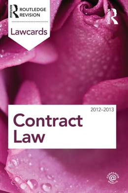 Contract Lawcards 2012-2013 - MPHOnline.com