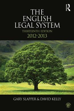 The English Legal System 2012-2013 (13th Edition) - MPHOnline.com