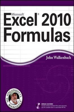 Excel 2010 Formulas [With CDROM] ( Mr. Spreadsheet's Bookshelf ) - MPHOnline.com