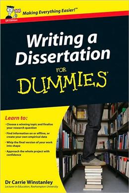 Writing a Dissertation for Dummies - MPHOnline.com