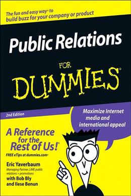 Public Relations for Dummies, 2nd Edition - MPHOnline.com