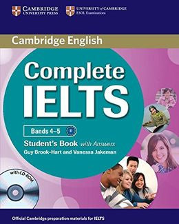 COMPLETE IELTS BANDS 4-5 STUDENTS BOOK WITH ANSWERS WITH CD- - MPHOnline.com