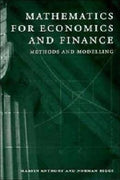 Mathematics for Economics and Finance: Methods and Modelling - MPHOnline.com