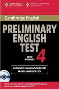 Cambridge Preliminary English Test 4: with answers, Examination Papers from the University of Cambridge ESOL Examinations (PET Practice Tests) - MPHOnline.com