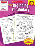 Scholastic Success with Beginning Vocabulary Grades K-2 - MPHOnline.com