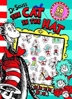 Dr Seuss The Cat In The Hat Coluring Book W/ Puffy Stickers - MPHOnline.com