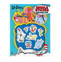 Dr Seuss Bubble Sticker Colouring Book - MPHOnline.com