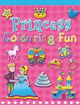 PRINCESS COLOURING FUN - MPHOnline.com