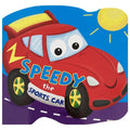 Transport Shaped Board: Speedy The Sports Cars - MPHOnline.com