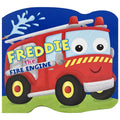 Transport Shaped Board: Freddie The Fire Engine - MPHOnline.com