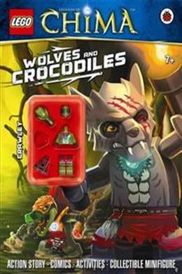 LEGO Legends of Chima: Wolves and Crocodiles Activity Book with Minifigure - MPHOnline.com