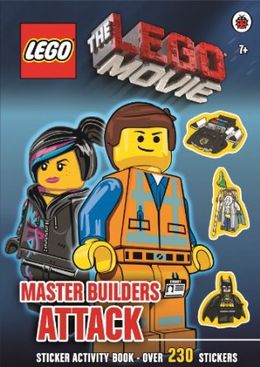 The Lego Movie : Master Builders Attack Sticker Book - MPHOnline.com