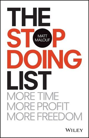 The Stop Doing List: More Time, More Profit, More Freedom - MPHOnline.com