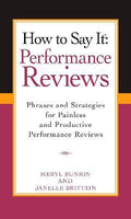 How to Say It: Performance Reviews - MPHOnline.com