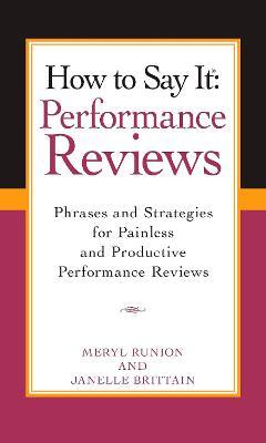 How to Say It: Performance Reviews - MPHOnline.com