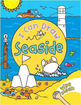 I Can Draw: Seaside (Wipe Clean) - MPHOnline.com