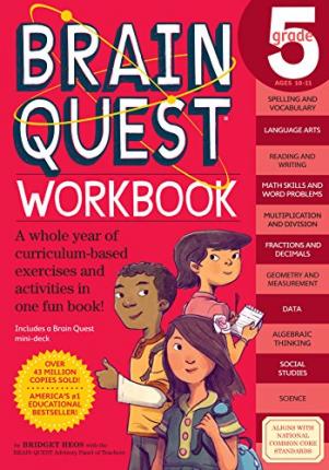 Brain Quest Workbook Grade 5 - MPHOnline.com