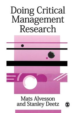 Doing Critical Management Research - MPHOnline.com