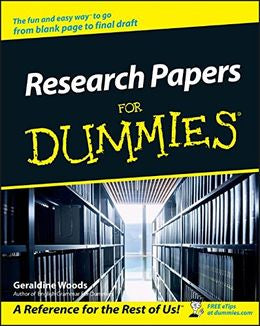 Research Papers For Dummies - MPHOnline.com