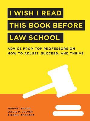 I Wish I Read This Book Before Law School - MPHOnline.com