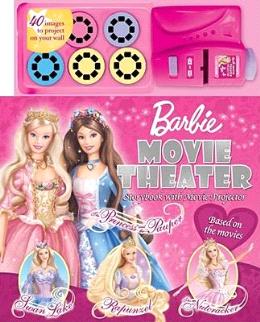 Barbie Movie Theater Storybook with Movie Projector - MPHOnline.com