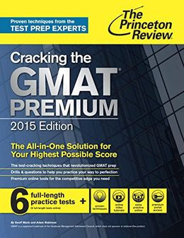 Cracking The GMAT 2015 Premium - MPHOnline.com