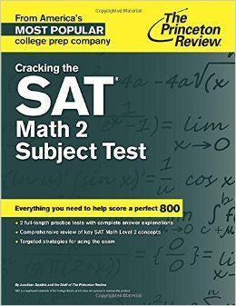 Cracking the SAT Math 2 Subject Test (College Test Preparation) - MPHOnline.com