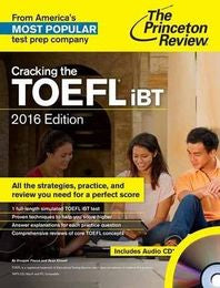 Cracking the TOEFL iBT With Audio CD, 2016 Ed. - MPHOnline.com