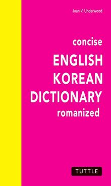 Concise English Korean Dictionary (Romanized) - MPHOnline.com