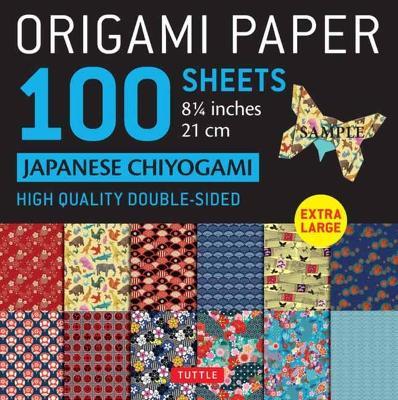 Origami Paper 100 sheets Japanese Chiyogami 8 1/4" (21 cm) - MPHOnline.com