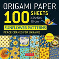 Origami Paper 100 Sheets Sunflower Patterns 6" - MPHOnline.com