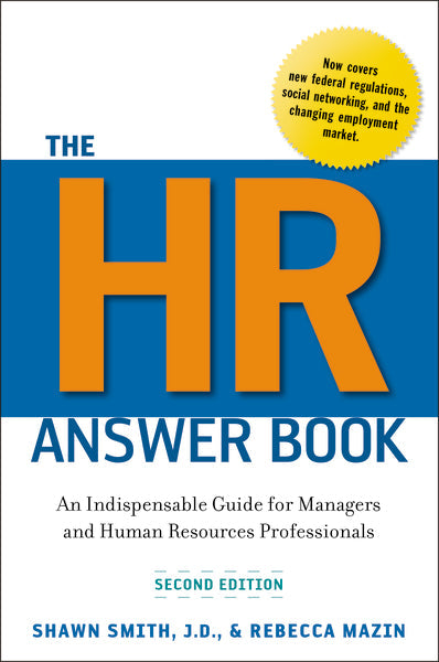 The HR Answer Book : An Indispensable Guide for Managers and Human Resources Professionals - MPHOnline.com