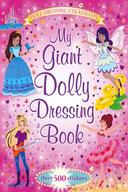 My Giant Sticker Dolly Dressing Book - MPHOnline.com