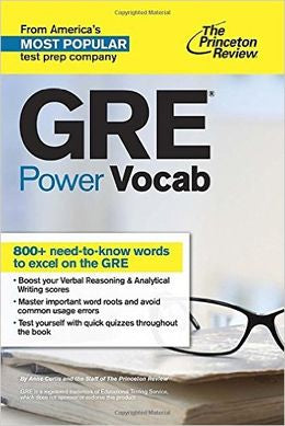 GRE Power Vocab - MPHOnline.com