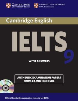 Cambridge IELTS 9 Self-study Pack (Student's Book with Answers and Audio CDs (2)): Authentic Examination Papers from Cambridge ESOL (IELTS Practice Tests) - MPHOnline.com