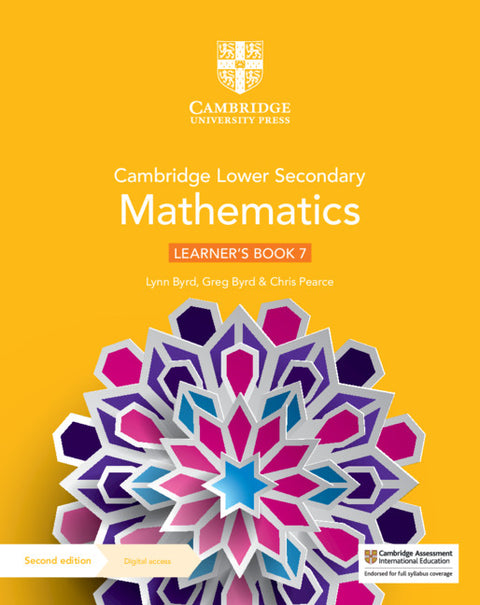 Cambridge Lower Secondary Mathematics Learner’s Book with Digital Access Stage 7 (1 year access) - MPHOnline.com