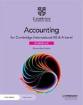 Cambridge International AS & A Level Accounting Workbook with Digital Access  (2 years) - MPHOnline.com