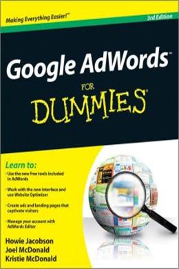 Google AdWords For Dummies, 3E - MPHOnline.com