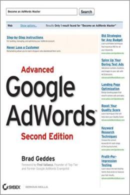 Advanced Google Adwords, 2E - MPHOnline.com